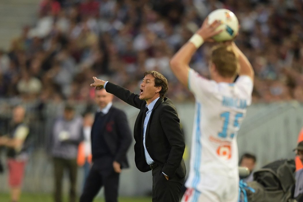 34. místo - Rudi Garcia trénuje francouzský Olympique Marseille