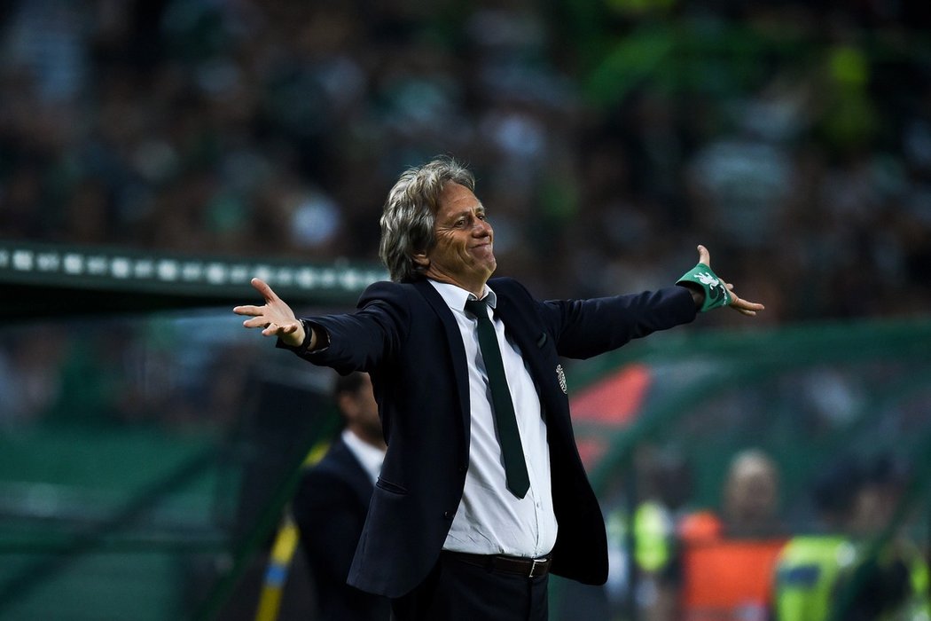 38. místo - Jorge Jesus trénuje portugalský Sporting Lisabon