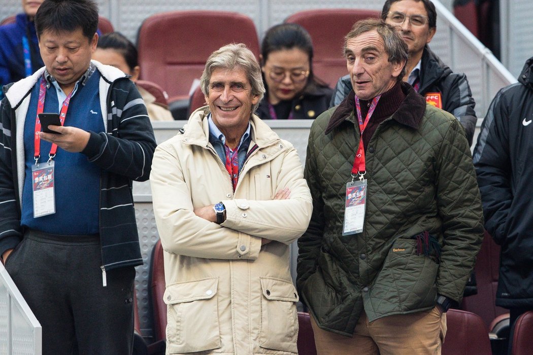 36. místo - Bývalý trenér Manchesteru City Manuel Pellegrini koučuje v Číně tým Hebei China Fortune