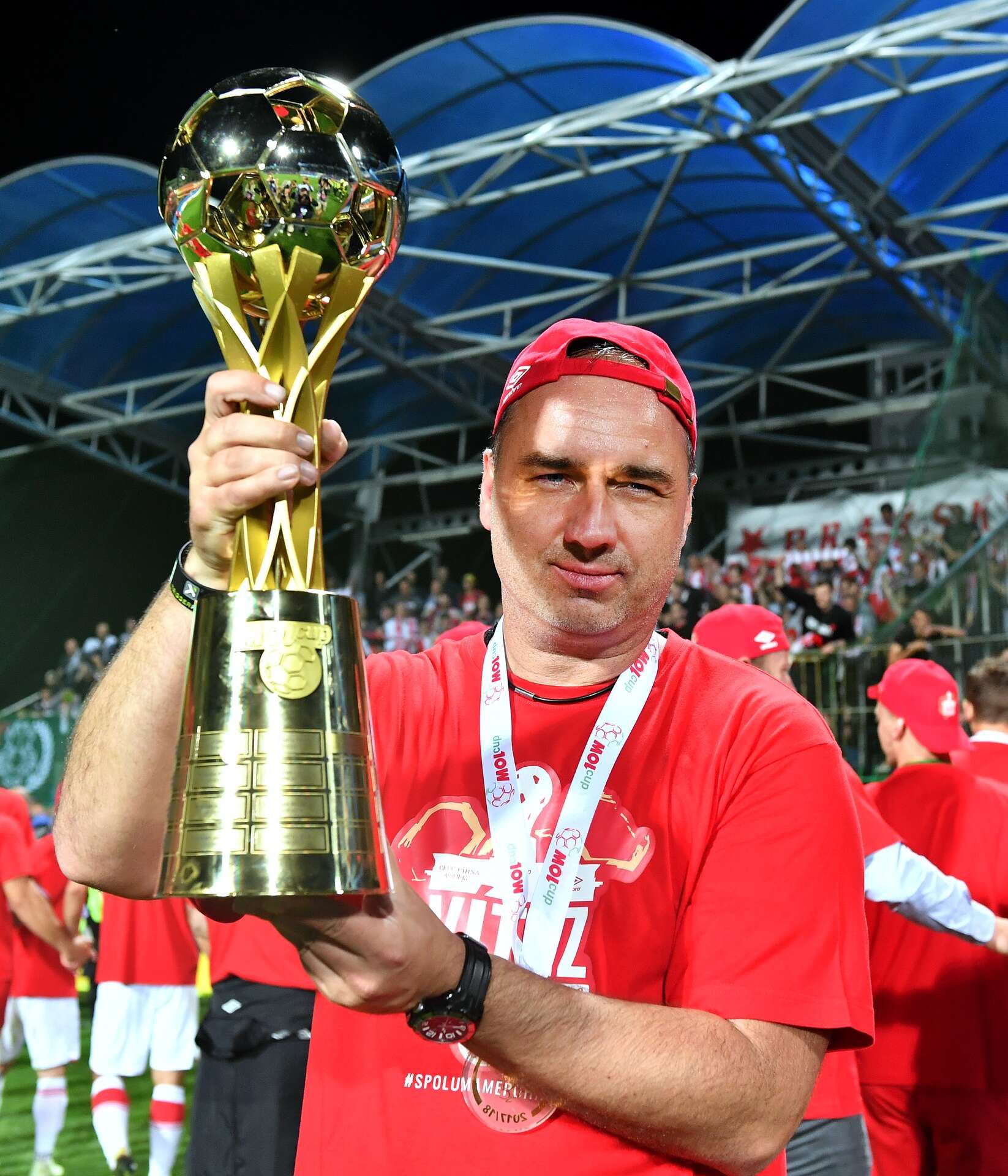 První trofej se Slavií První trofej se Slavií