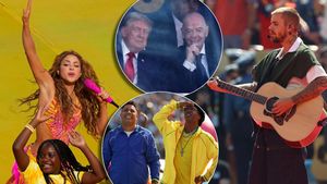 Megalomanské finále MS: Madonna, Bieber a loutky natáhli poločasovou pauzu. Pískot na Trumpa Megalomanské finále MS: Madonna, Bieber a loutky natáhli poločasovou pauzu. Pískot na Trumpa