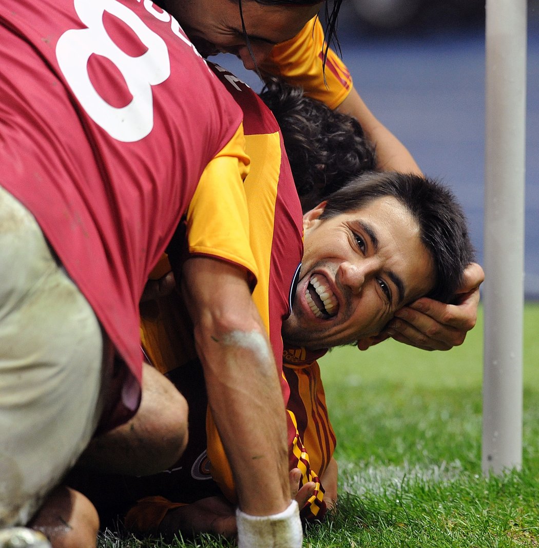 V Galatasaray se Baroš stal oblíbencem fanoušků