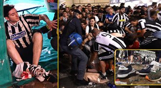 Chaos v Turíně. Po výbuchu lidé od krve a bez bot, chlapec bojoval o život