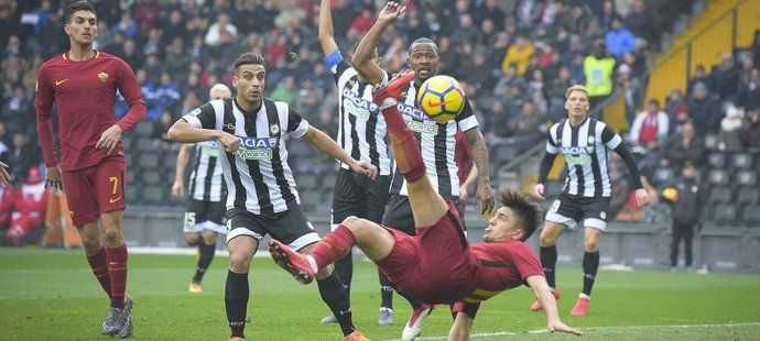 Fotbalisté Udine nestačili na vlastním hřišti na AS Řím