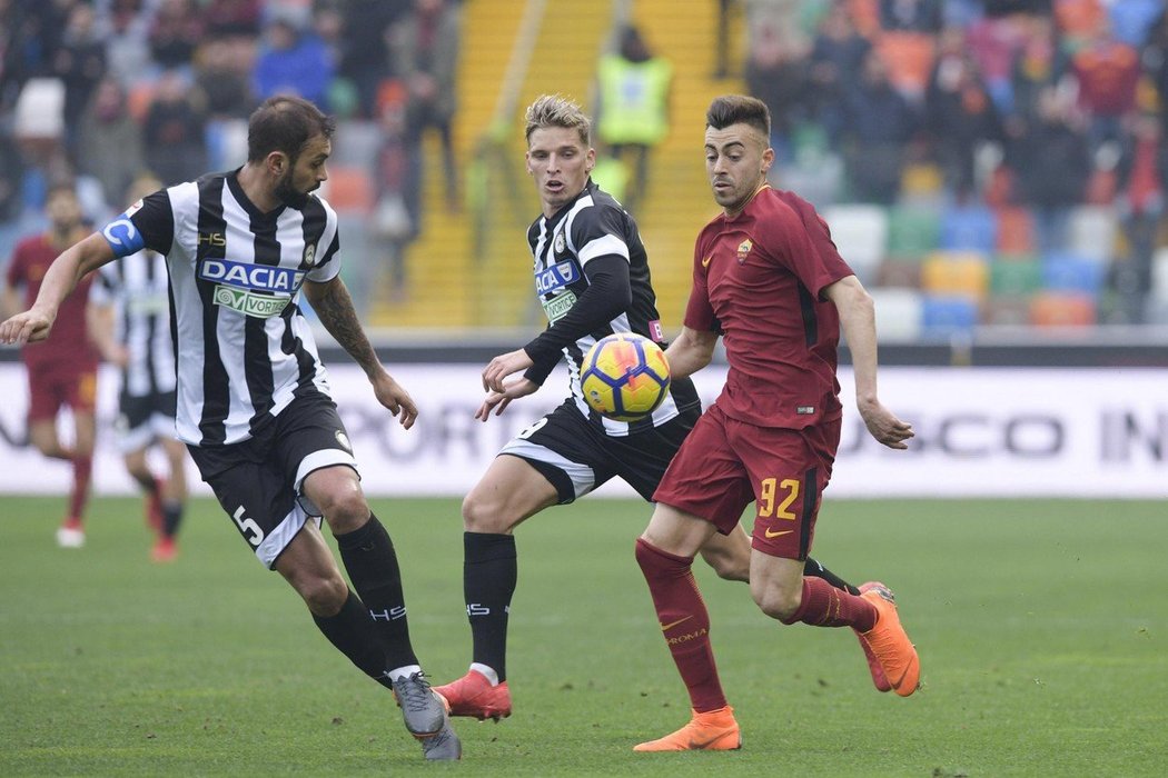 Fotbalisté Udine nestačili na vlastním hřišti na AS Řím