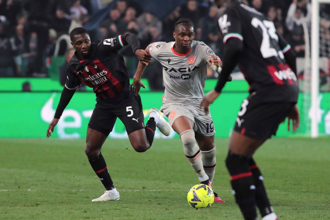 Udinese porazilo AC Milán