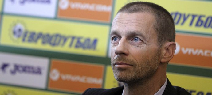 Předseda UEFA Aleksander Čeferin