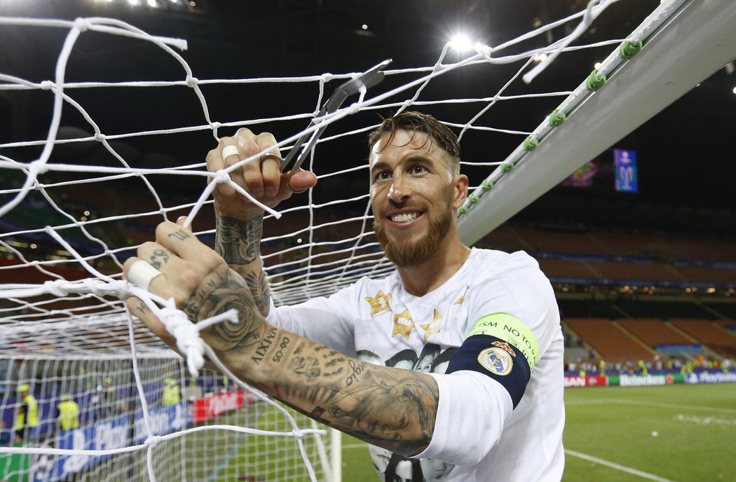 7. Sergio Ramos (Španělsko, obránce, Real Madrid)