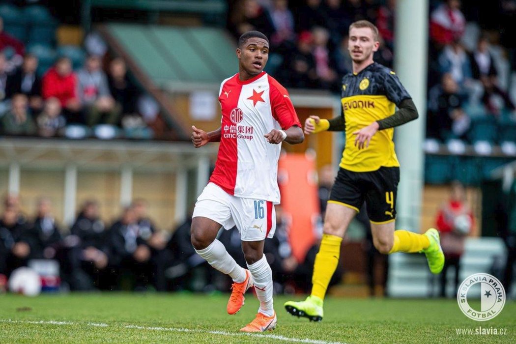 Výběr Slavie do 19 let porazil v UEFA Youth League Dortmund 1:0