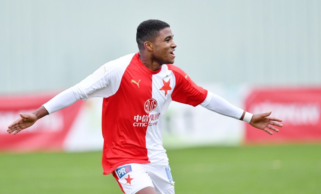 Autor hattricku při vítězství Slavie do 19 let nad Interem Joao Felipe