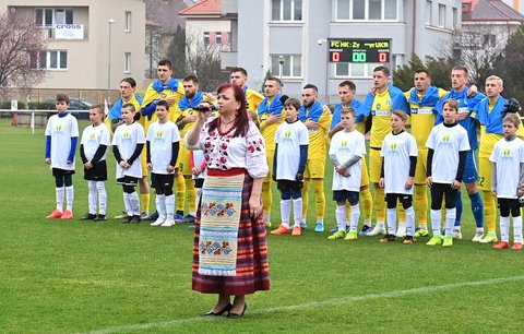 Fotbalisté Žytomyru našli azyl v Hradci Králové