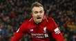 Střídající Xherdan Shaqiri dvěma góly rozhodl o výhře Liverpoolu nad United