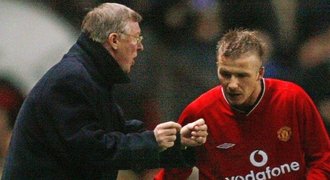 Ferguson a spory s Beckhamem po „kopačce“: Hádali se, bylo toho moc
