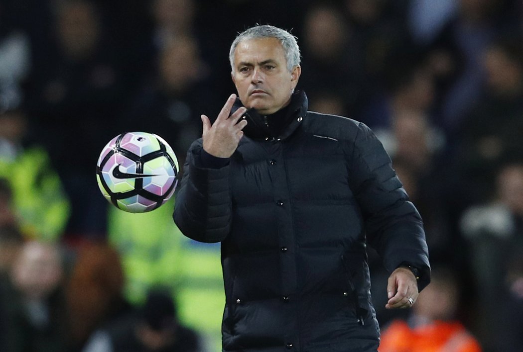 Trenér United José Mourinho