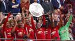Hráči United se radují z vítězství v anglickém Superpoháru