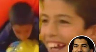 Hip-Hap-Hop Suárez. Uruguayský střelec v dětské soutěži