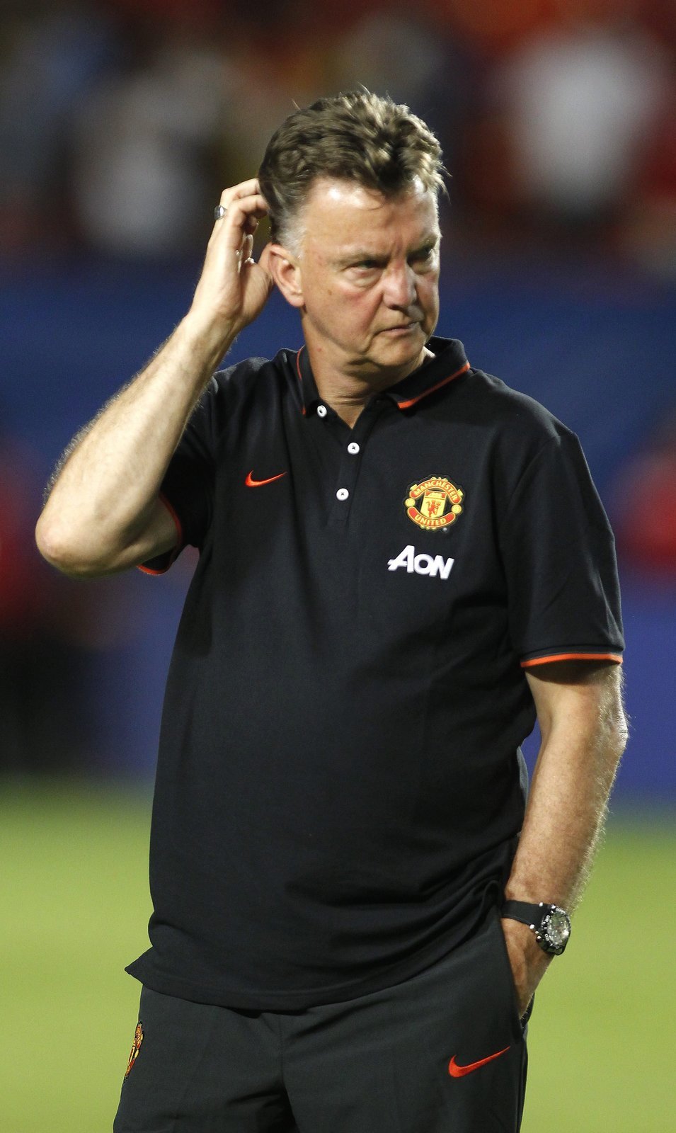 Trenér Manchesteru United Louis van Gaal může být zatím spokojený