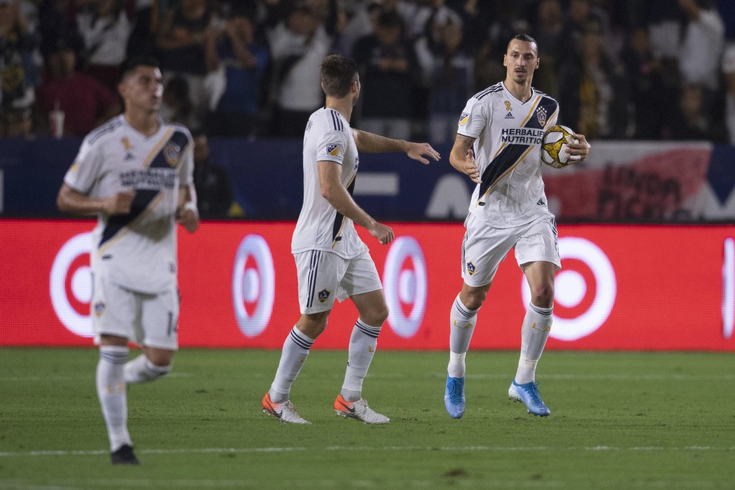 Zlatan Ibrahimovic dalším hattrickem posunul klubový rekord LA Galaxy