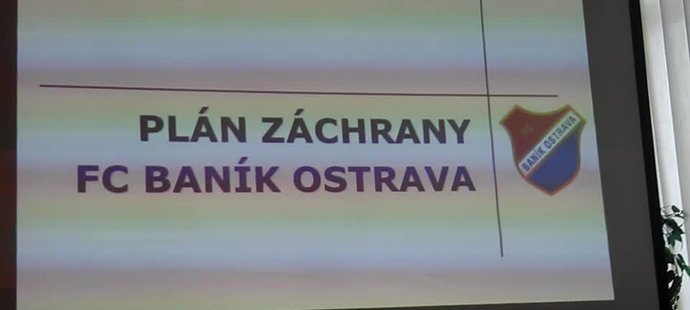 Tisková konference nových majitelů fotbalového klubu Baník Ostrava