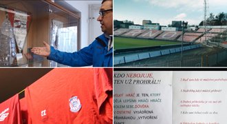 Na stadionu v Brně: Poznáte, proč jsou hráči nepořádní