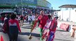 Šály, vlajky i čeští fans v Lisabonu! Bitva s Ronaldem přilákala davy