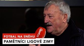 Sněhová liga? Panenka: Za nás se hrálo na škváře. Dnes je to jednodušší