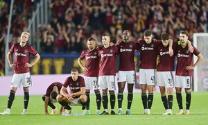 SESTŘIH: Sparta - Kodaň 3:3, 2:4 na pen. Sen o LM je pryč, v rozstřelu nedal i Krejčí