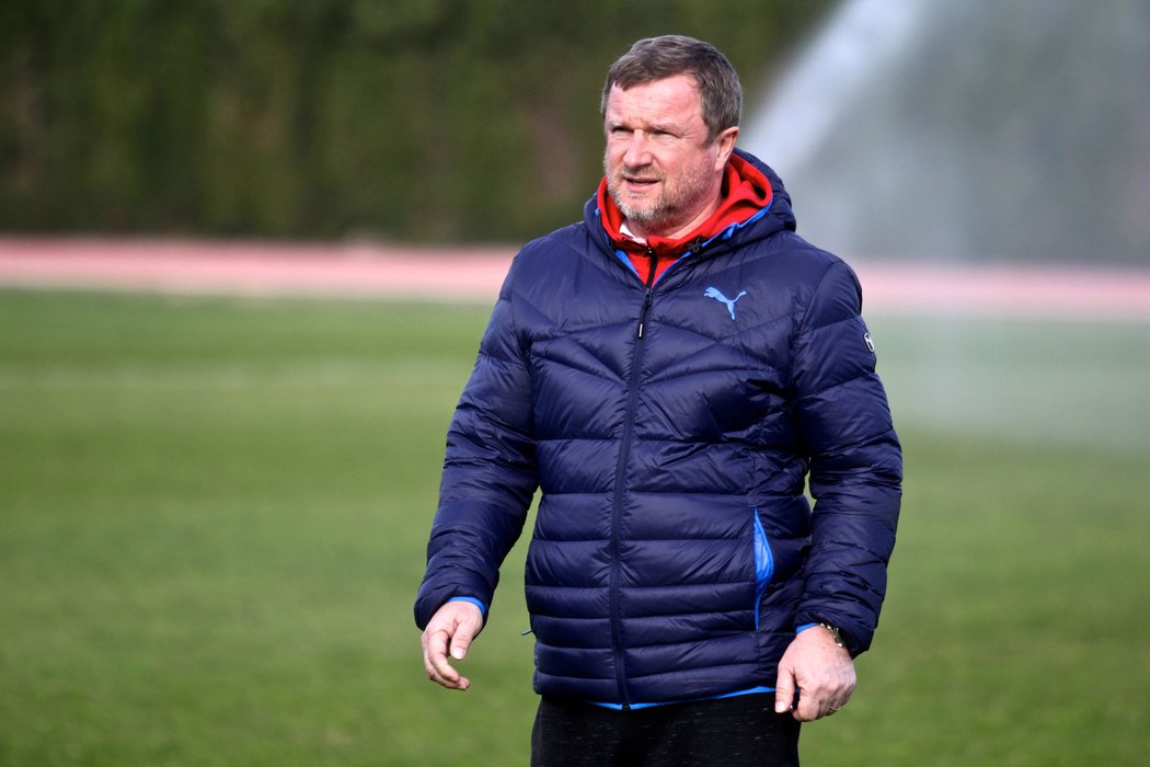 Trenér plzeňských fotbalistů Pavel Vrba v zápase s RB Salcburk