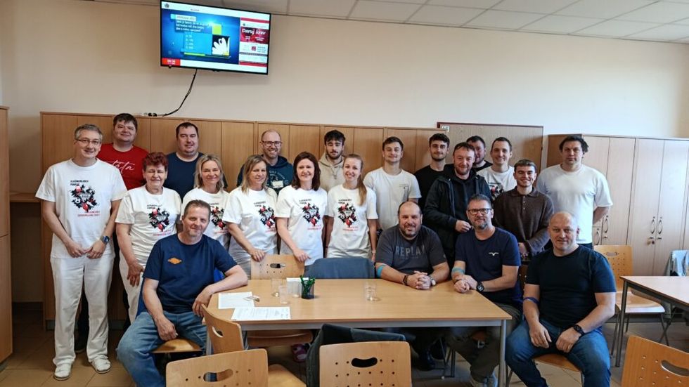 Fotbalisté Vlašimi od roku 2024 pravidelně darují krev
