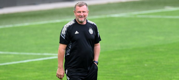 Trenér Sparty Pavel Vrba