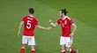 Gareth Bale zaznamenal ve třetím zápase Walesu na EURO svou třetí branku
