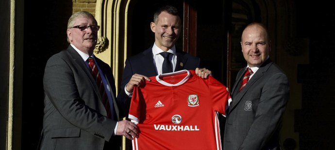 Ryan Giggs je novým trenérem reprezentace Walesu