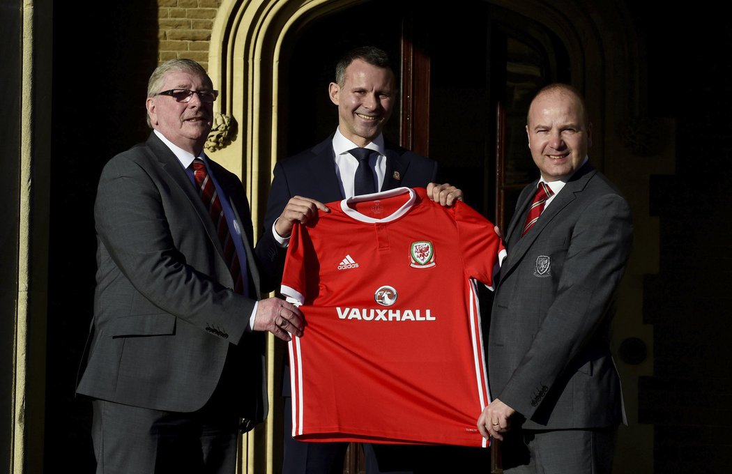 Ryan Giggs je novým trenérem reprezentace Walesu