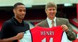 Jedna z nejvýraznějších posil klubových dějin Arsenalu - moment, kdy Arséne Wenger podepsal útočníka Thierry Henryho