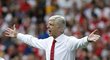 Arséne Wenger během utkání Arsenalu s West Hamem