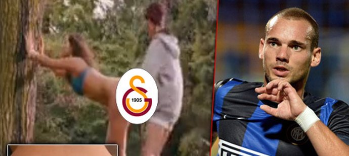 Manželka Wesleyho Sneijdera Yolantha natočila pochybný snímek s náznaky sexuálních scén a navíc hodně antimuslimský... V Turecku tím svému muži případnou výchozí pozici u fanoušků rozhodně neulehčila...