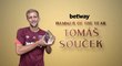 Tomáš Souček vyhrál ve West Hamu anketu o nejlepšího hráče sezony