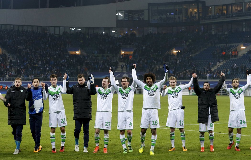 Wolfsburg si veze do odvety nadějný náskok