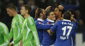 Schalke před odvetou s Plzní vypráskalo Jiráčkův Wolfsburg