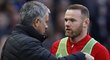 Wayne Rooney nemůže být se svou pozicí spokojený. Manažer United Mourinho sází na jiné hráče.