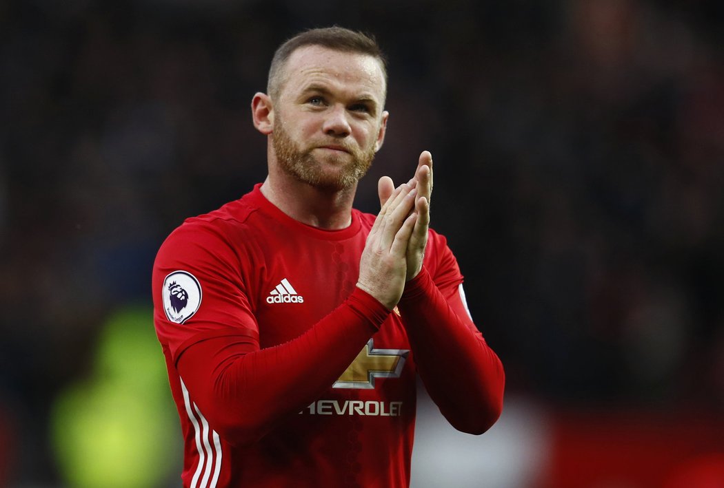 Wayne Rooney děkuje za podporu domácím fanouškům