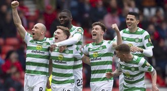 Celtic nadále vládne Skotsku! Porazil Aberdeen a slaví osmý titul v řadě