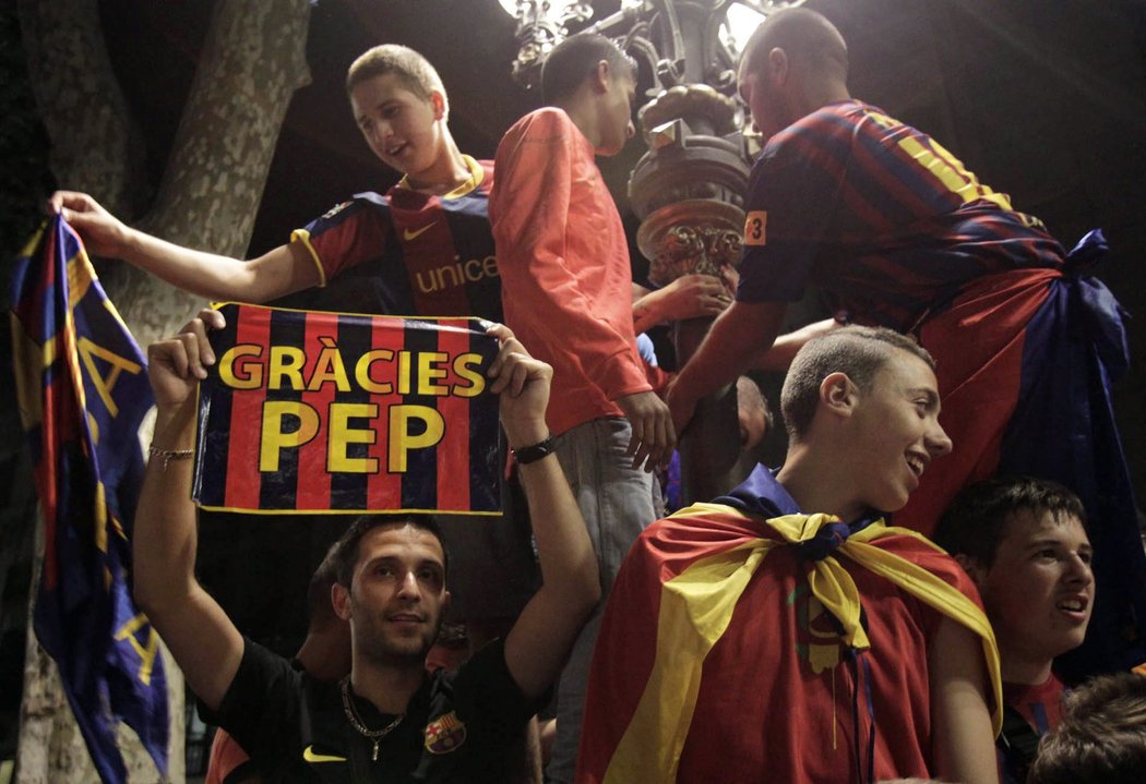 Velký Pep za sebou v Barceloně nechal čtrnáct trofejí
