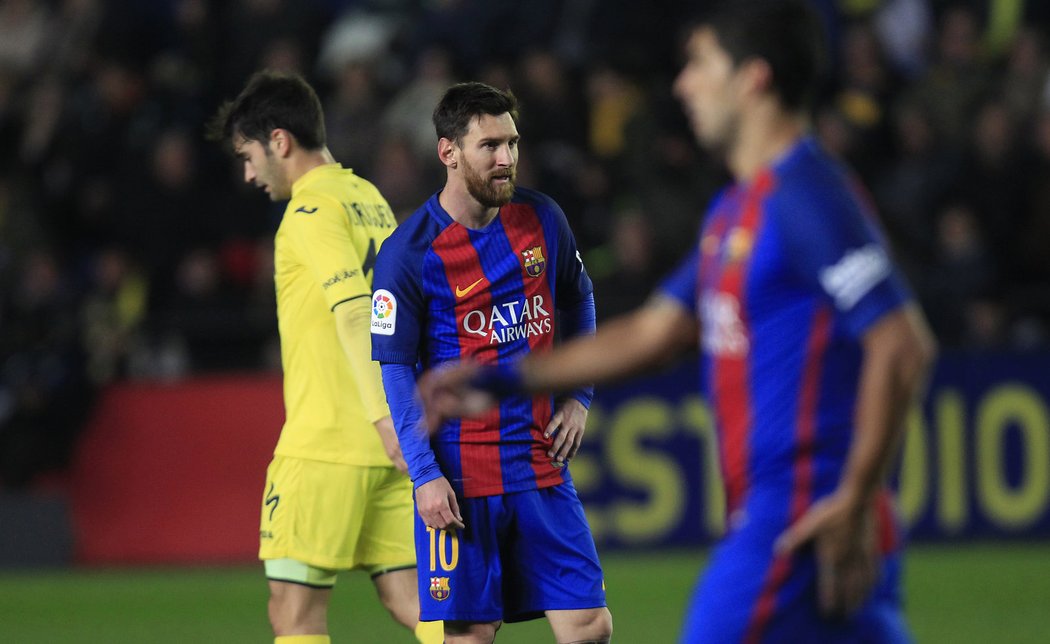 Lionel Messi neměl svůj den, na Villarrealu dal tyčku