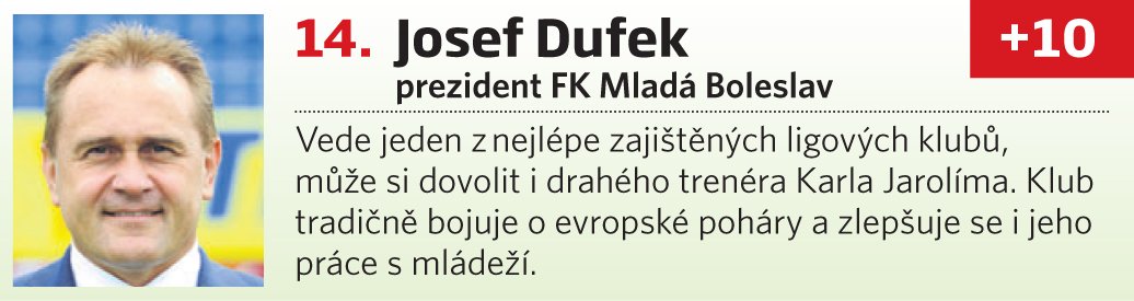 14. Josef Dufek