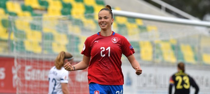 Andrea Stašková září i v české reprezentaci