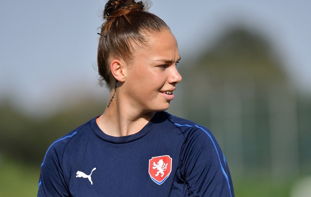 Andrea Stašková září i v české reprezentaci