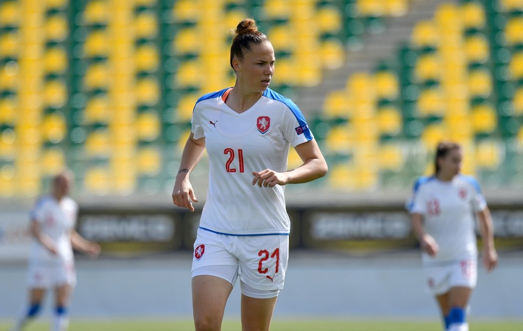 Andrea Stašková září i v české reprezentaci