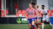 Andrea Stašková v akci při utkání Atlétika