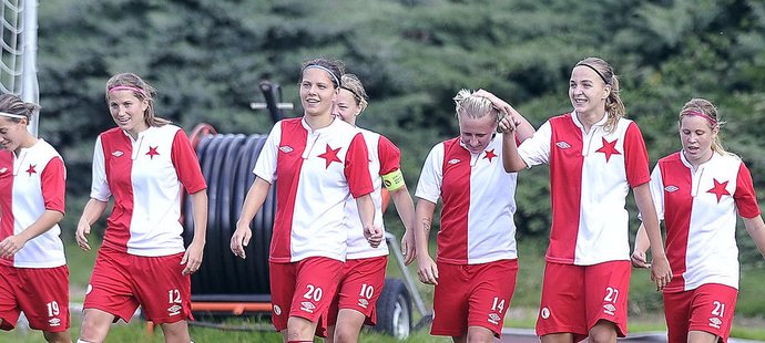 Fotbalistky Slavie vyzvou v osmifinále Ligy mistrů ruský Perm (archivní foto)